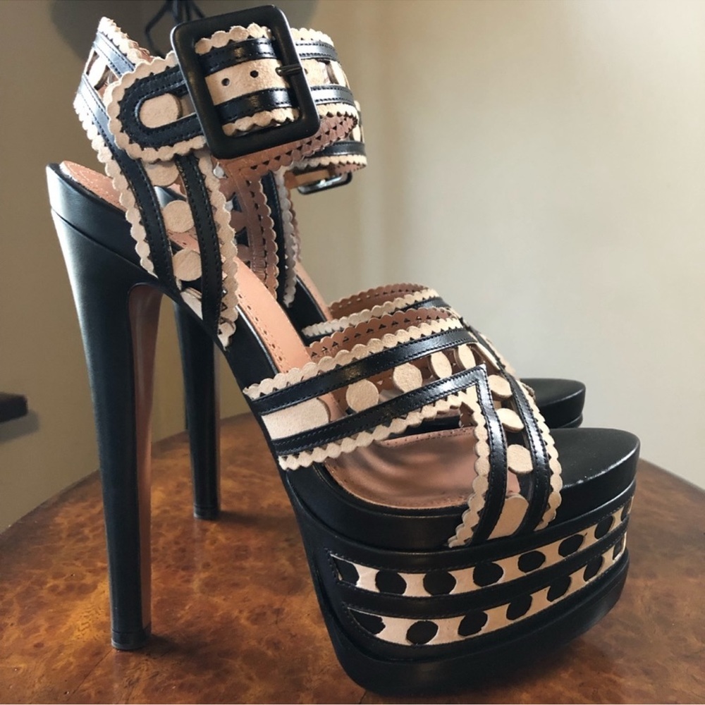 Alaia Platform Sandals Worn Once With Box 39